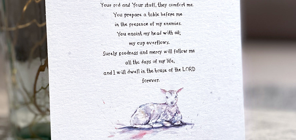 The Lord is my Shepherd | Art Print